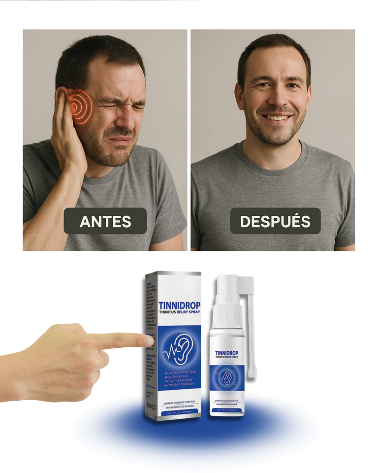TinniDrop – Spray para el Oído